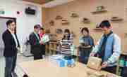 省中小学生研学实践教育基地专家组到阳江市科技馆调研研学项目工作