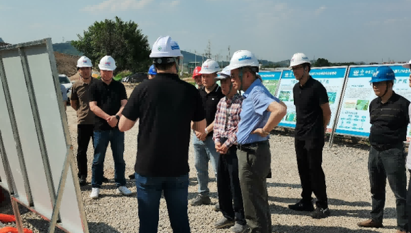 省公路学会一行调研清花高速项目科技创新工作